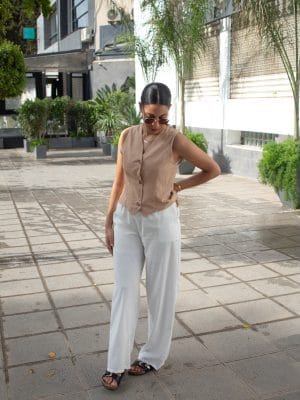 LINEN PANTALON